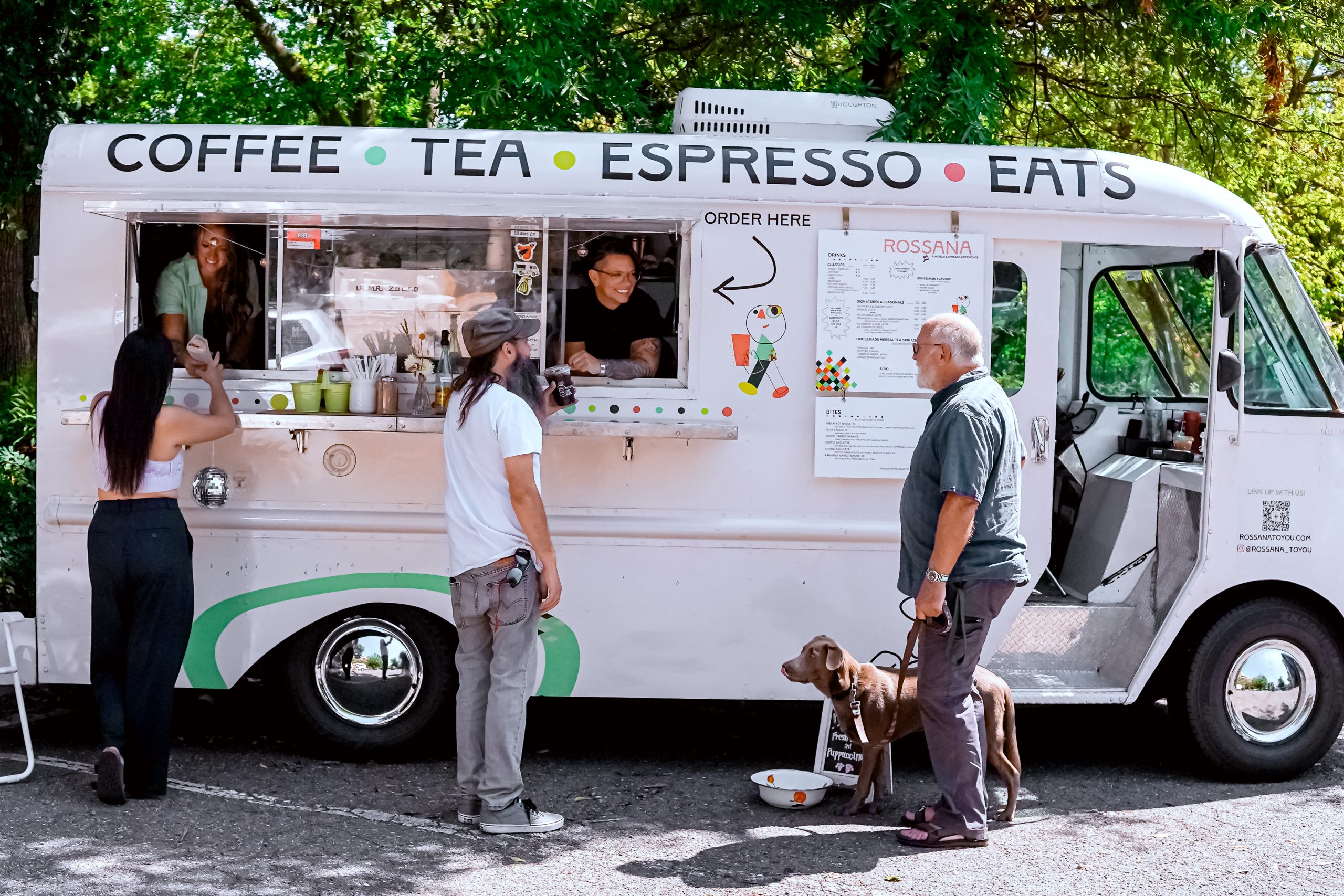 Food Truck, Rossana coffee truck