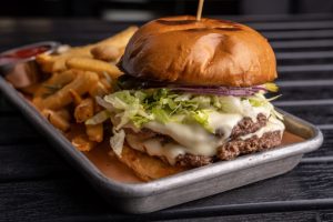 B Side burger