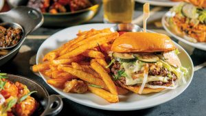 B Side burger Mosaic District