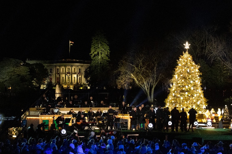 2022 National Christmas Tree Lighting. National Park Service. November 30, 2022. Photos: NPS / Kelsey Graczyk