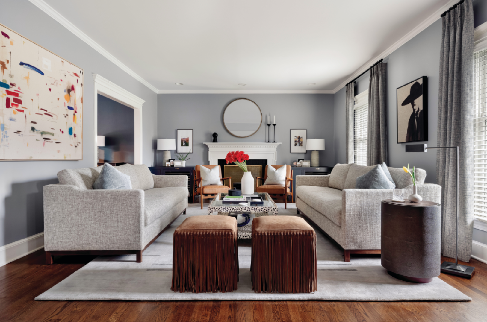 A Sophisticated Home Makeover for a Party House in McLean