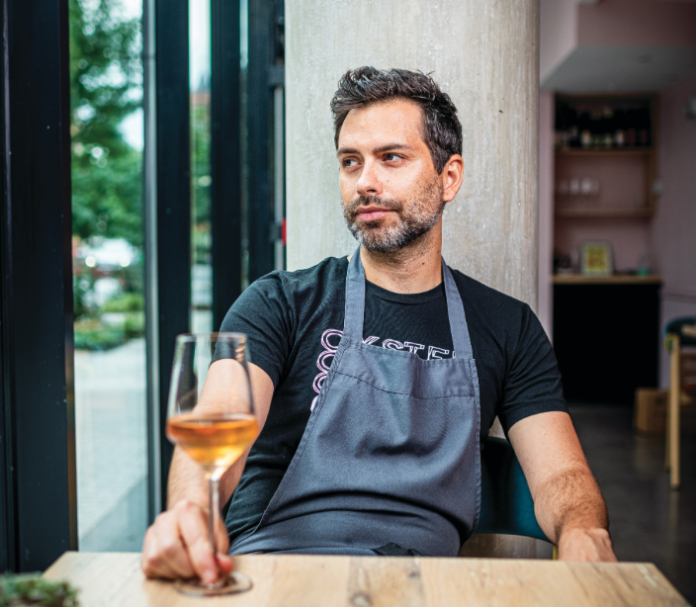 Chef Rob Rubba at Oyster Oyster in D.C.