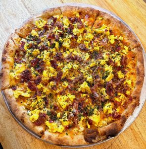 Breakfast Pizza at Ballston Local 