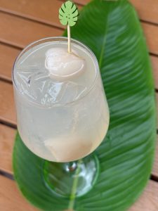 Neutral Ground lychee spritz