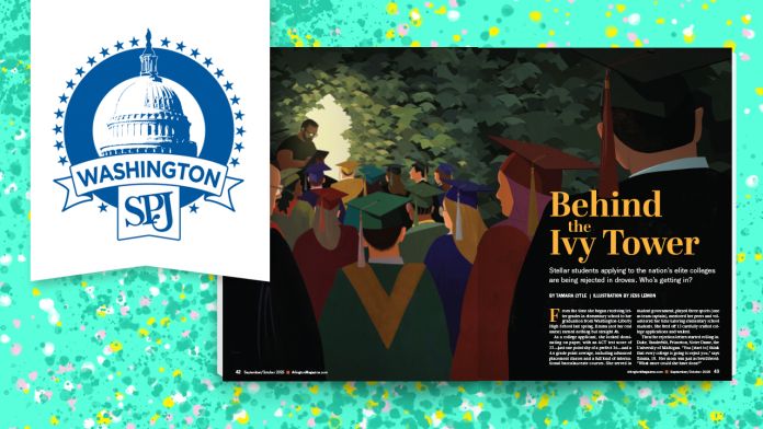 Arlington Magazine SPJ-DC Dateline Award