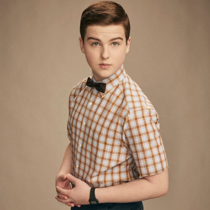 Actor Iain Armitage as Young Sheldon