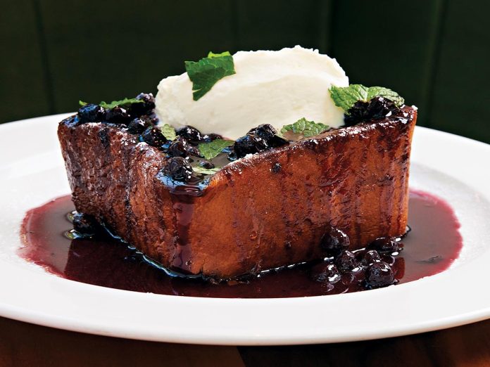 Pain perdu at Cafe Monet in McLean, VA
