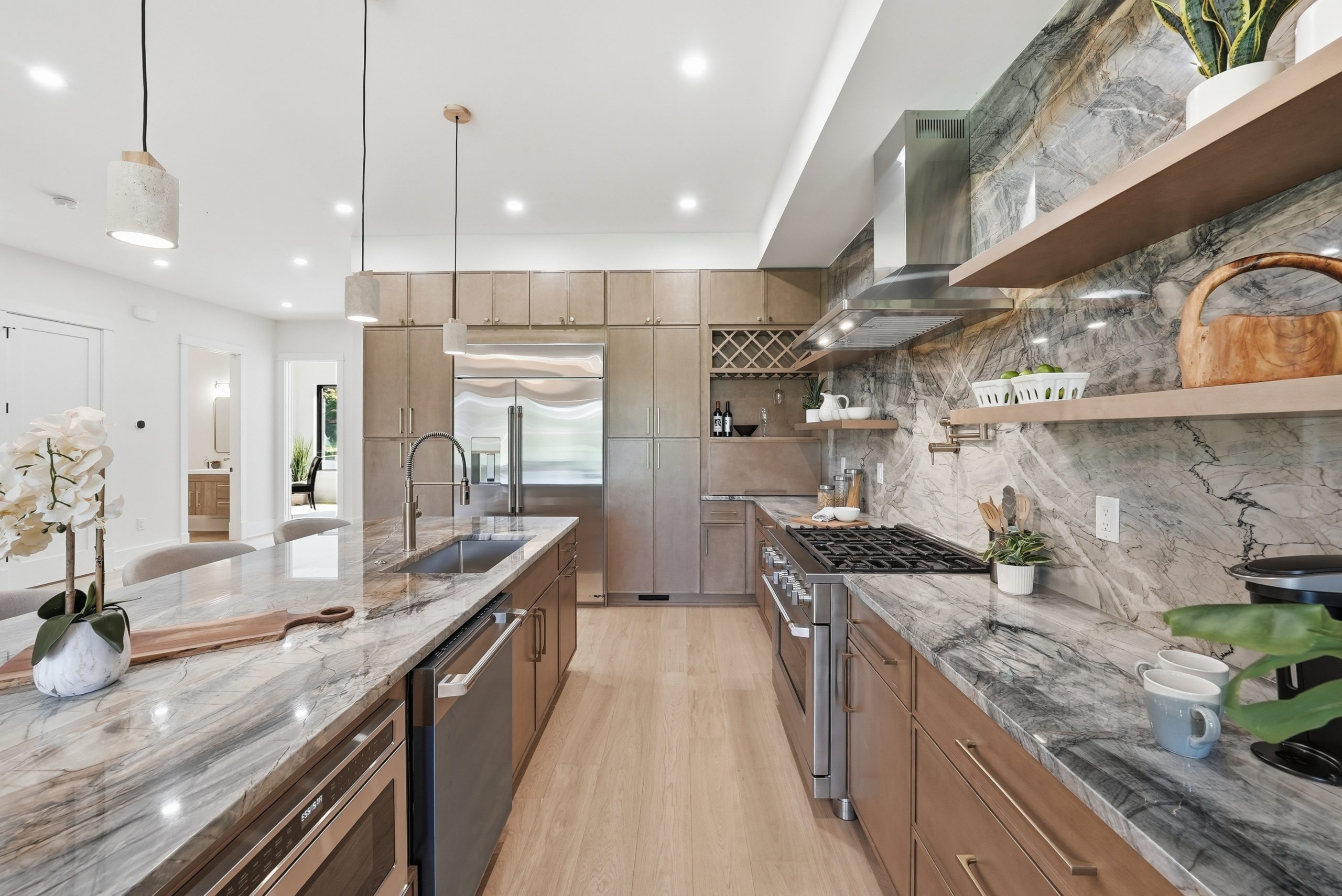 Interior of 840 N. Burlington townhome, arlington, va