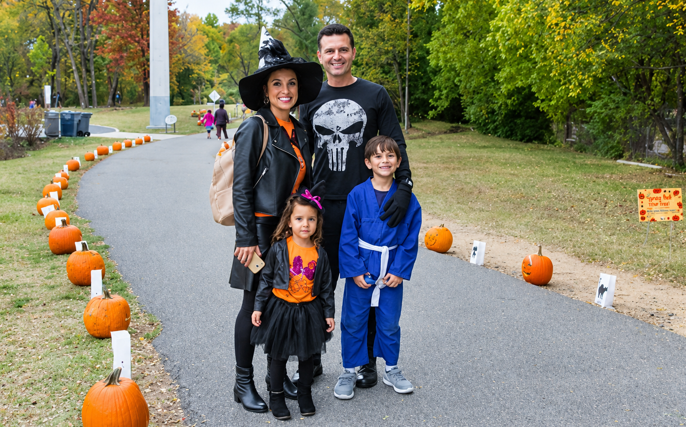 Arlington, VA pumpkin walk