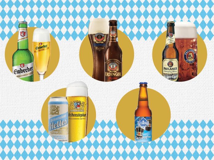 Oktoberfest beers