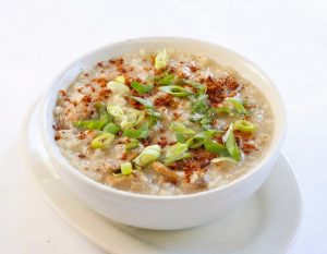 Arroz Caldo Soup at Fairfax Inn