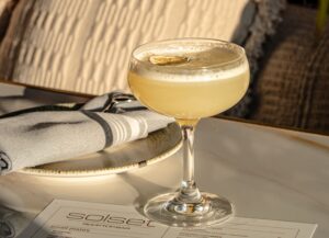 The Jasmine cocktail at Solset in Clarendon