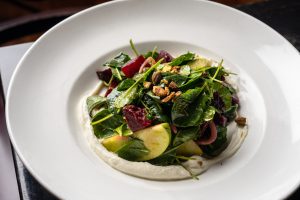 An autumnal salad at The Liberty Tavern in Clarendon